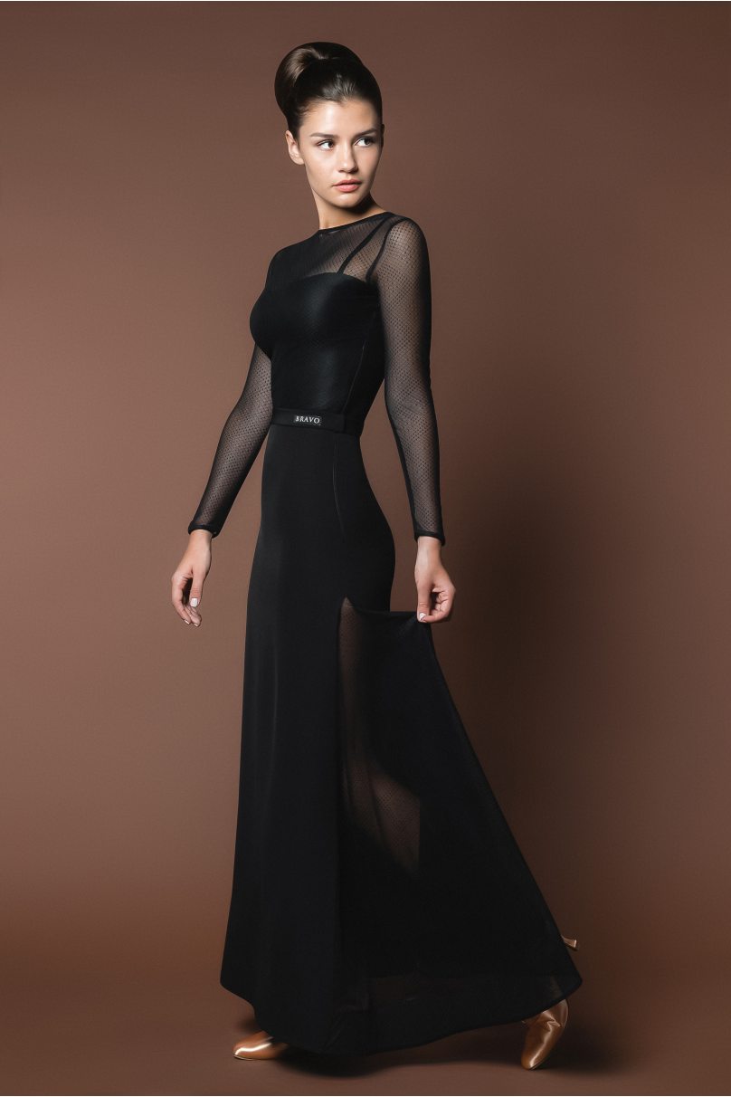 Damen Tanzkleidung Marke Bravo Design Tanzkleid modell B10/Black