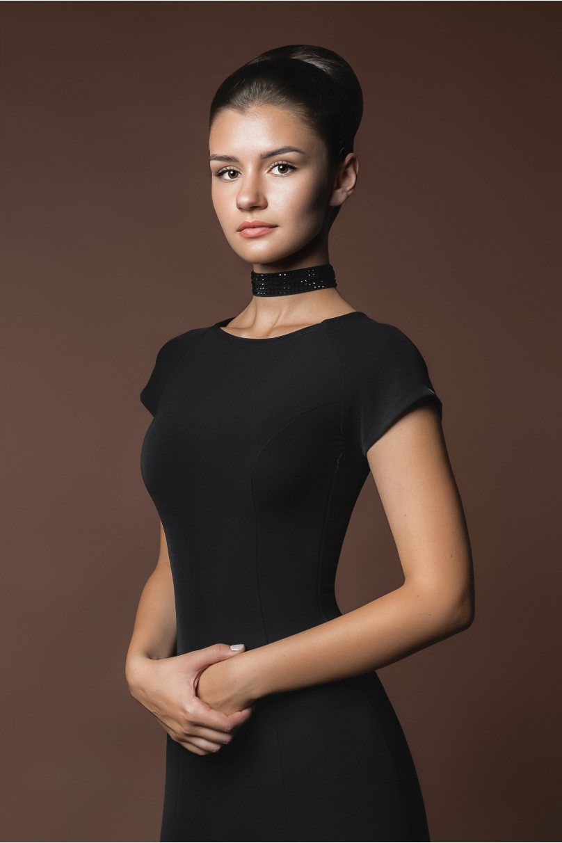Платье для танцев стандарт от бренда Bravo Design модель B14/Black