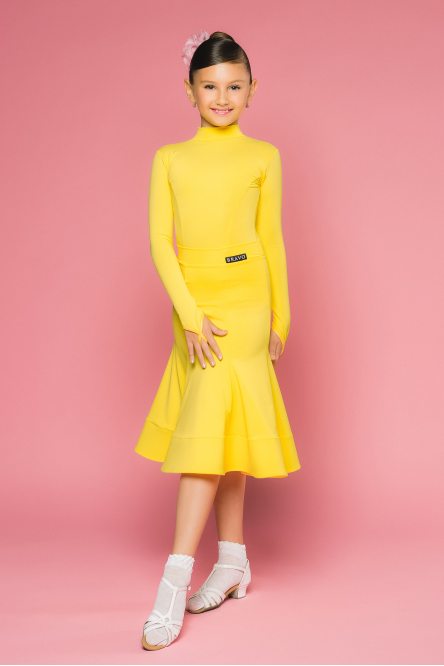 Girls' Juveniles Dress Yellow Classic