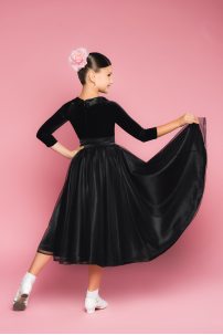 Girl's Layered Dance Skirt
