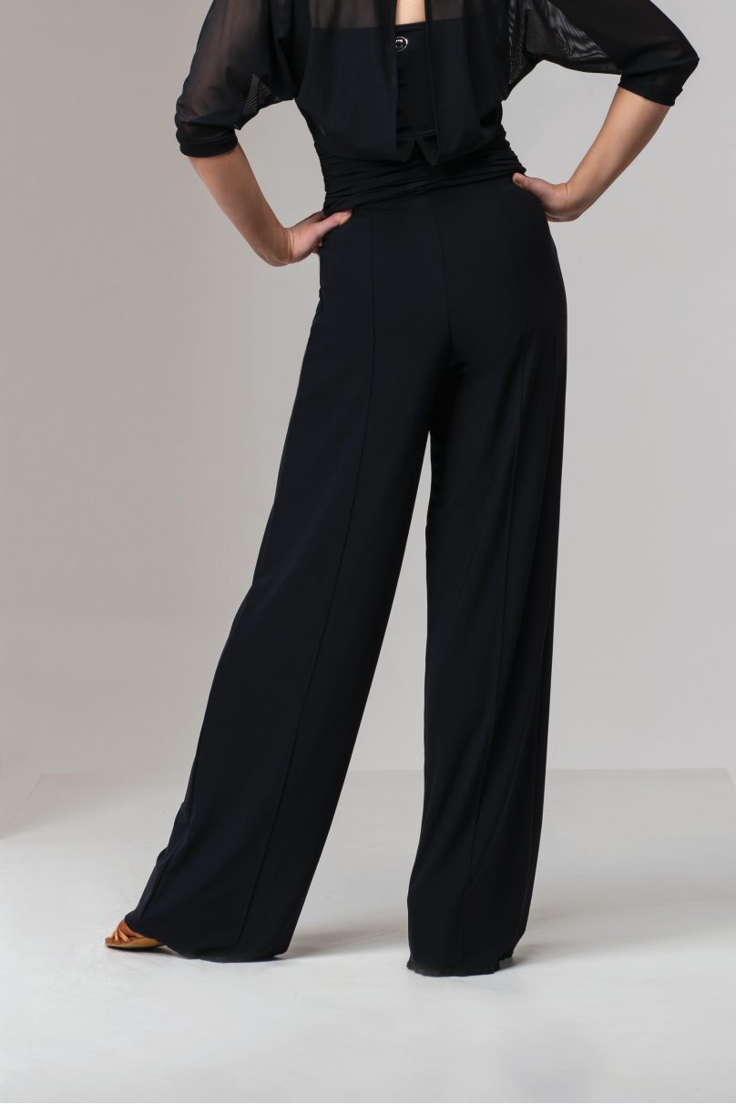 Women's ballroom dance pants by Chrisanne Clover style CC.VO.TRS/Black