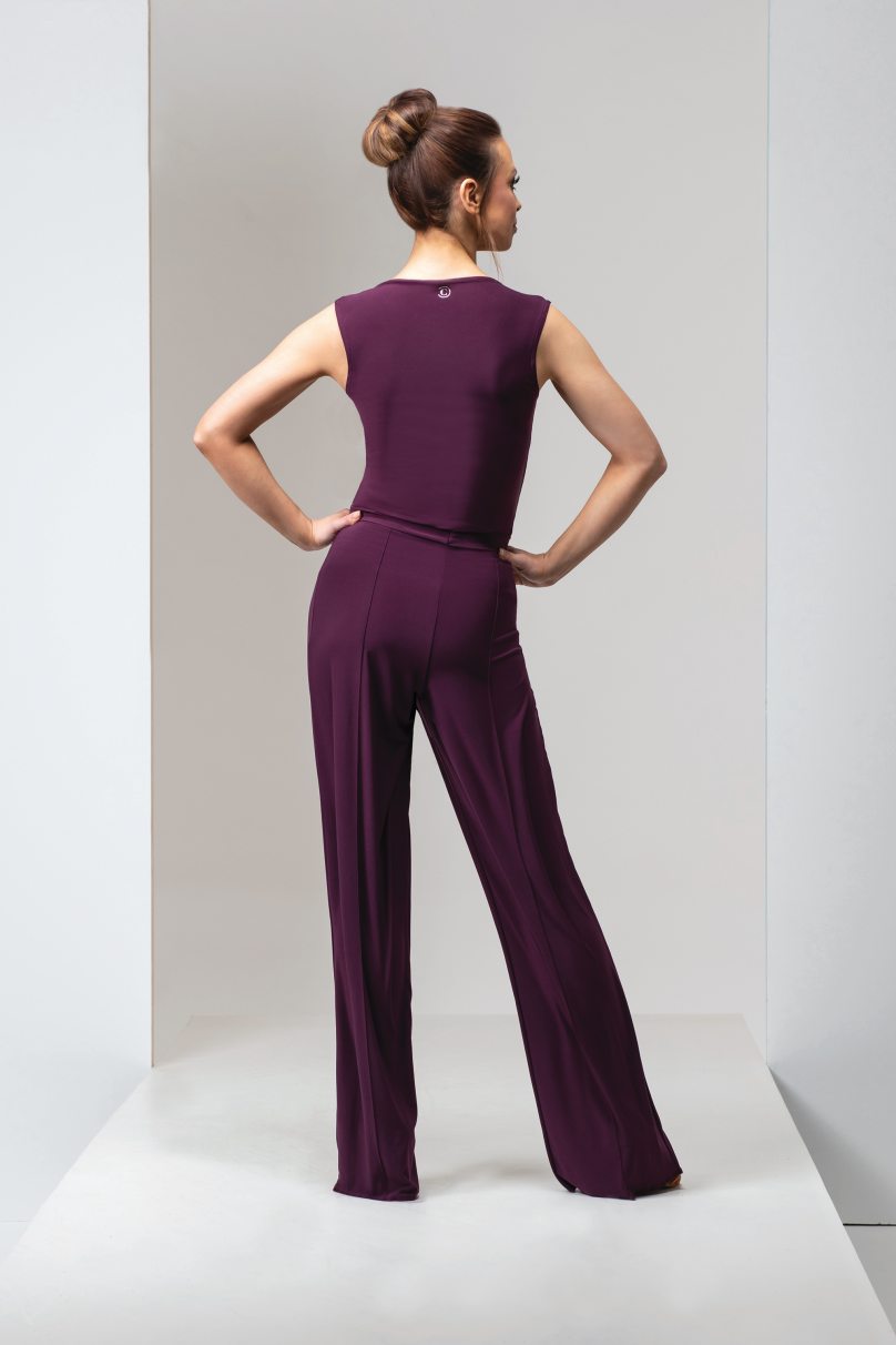 Женские брюки для бальных танцев стандарт от бренда Chrisanne Clover модель CC.VO.TRS/Black