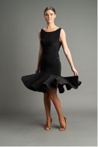 Latin dance skirt by Chrisanne Clover model Freya CC23.FRE.SKT