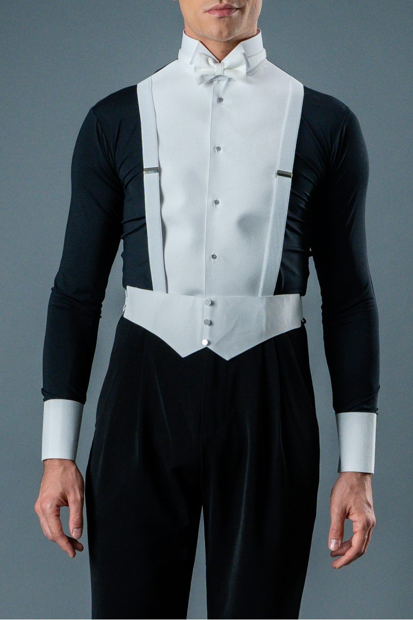 Чоловіча сорочка для бальних танців від бренду Chrisanne Clover модель COMP.SH/Black