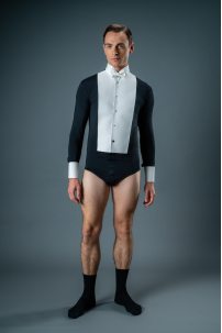 Мужская рубашка для бальных танцев стандарт от бренда Chrisanne Clover модель COMP.SH/Black