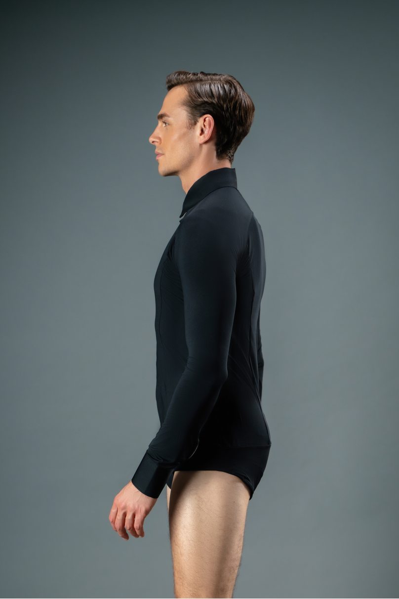 Tanz Hemden für Herren Marke Chrisanne Clover modell CC.BPS/Black