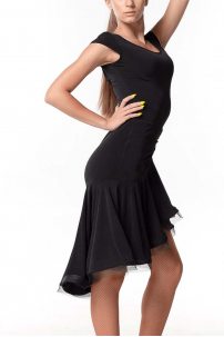 Latin dance dress by Dance Me model PL215KR#