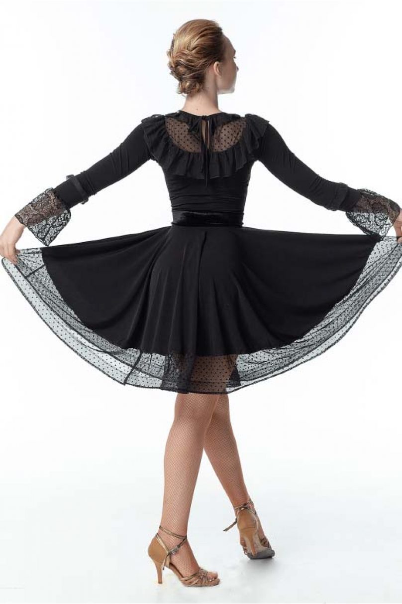 Latin dance dress by Dance Me model PL448-6#