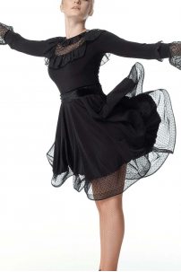 Latin dance dress by Dance Me model PL448-6#