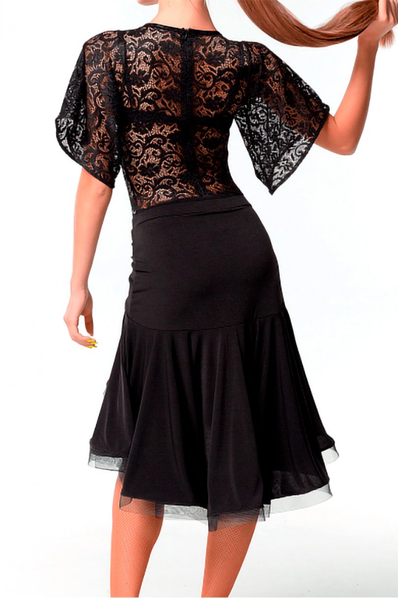 Latin dance skirt by Dance Me model UL213-8-14#