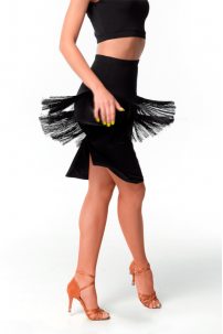 Latin dance skirt by Dance Me model UL377-14