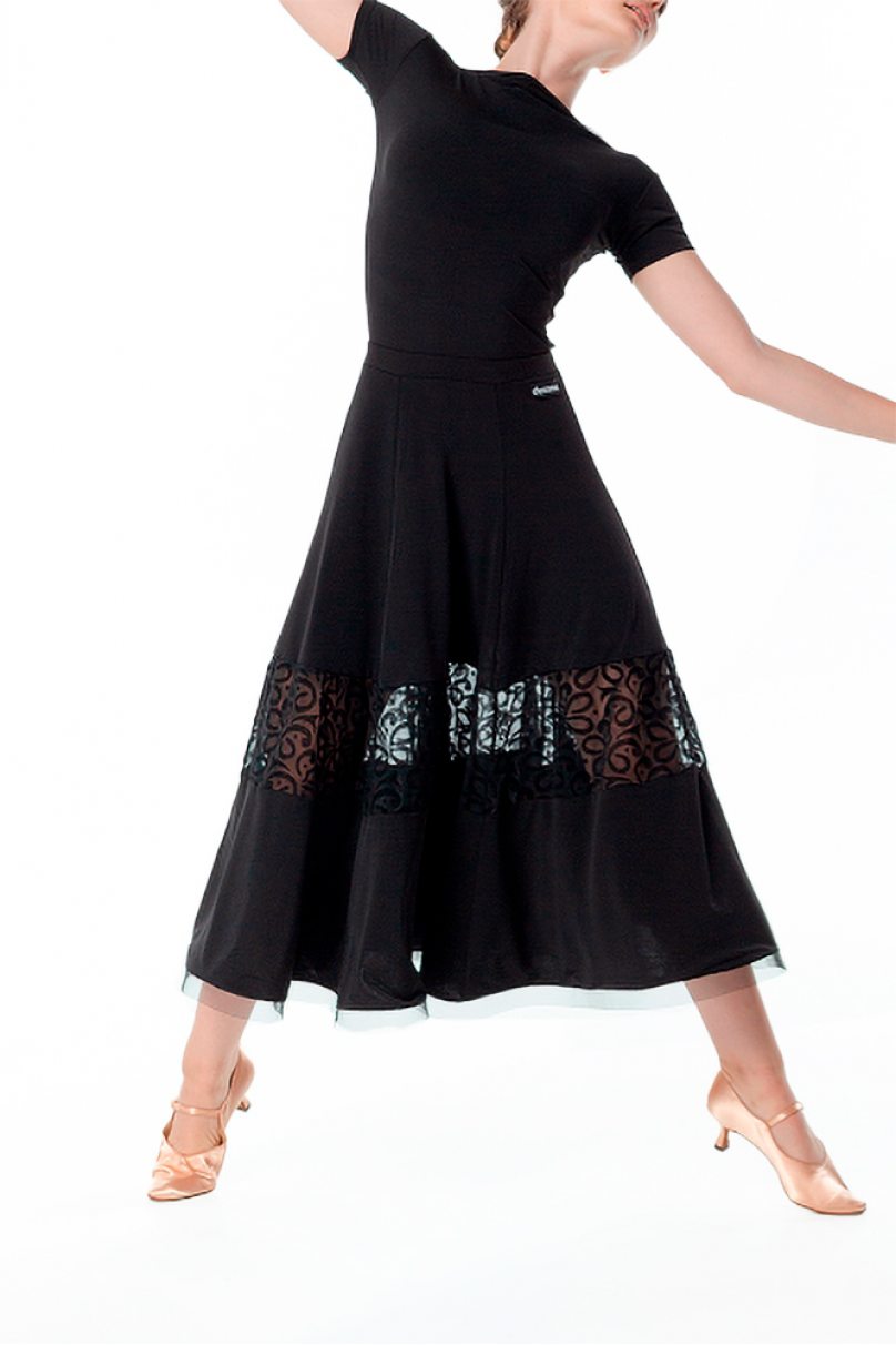 Ballroom standard dance skirt by Dance Me style US358-20#