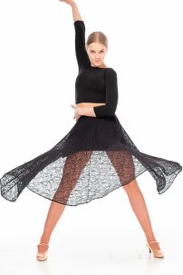 Ballroom dance skirt