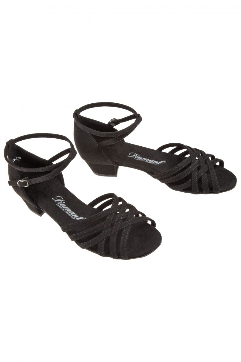 Туфли для бальных танцев для девочек от бренда Diamant модель 008-035-335