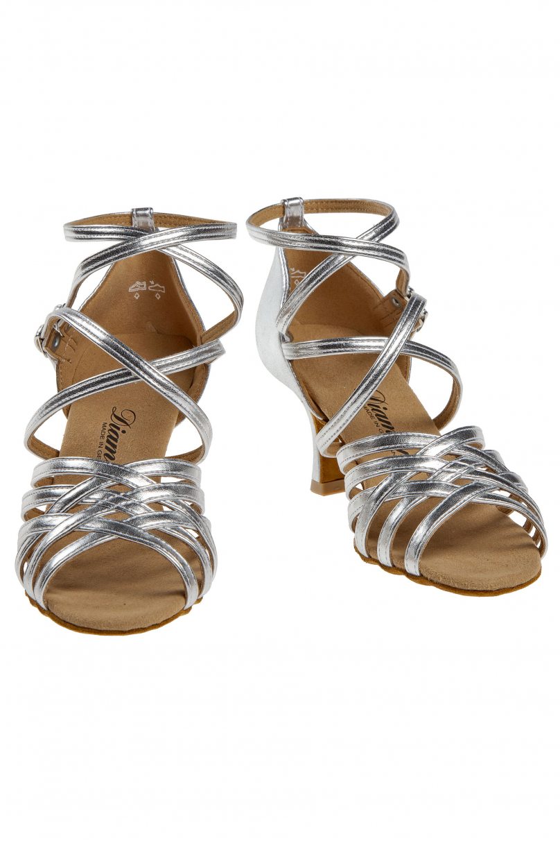 Женские туфли для бальных танцев латина от бренда Diamant модель 108-087-013