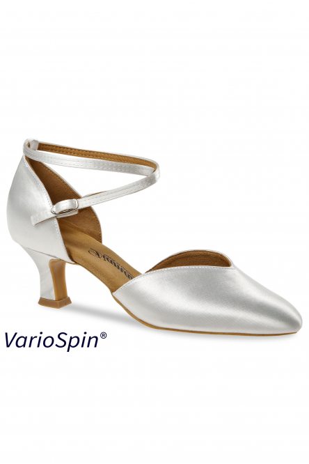 Ladies' Ballroom|Smooth Dance Shoes Diamant style 105 White Satin