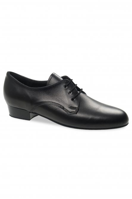 Boys' Ballroom|Smooth Dance Shoes Diamant style 092 Black Leather