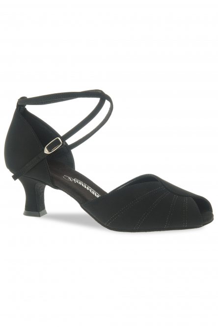 Ladies' Latin Dance Shoes Diamant style 027 Black Synth Nubuk