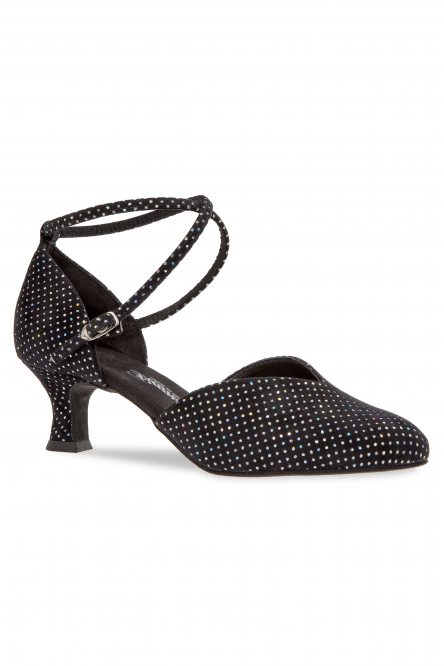Ladies' Ballroom|Smooth Dance Shoes Diamant style 105 Black Velvet Multicolour