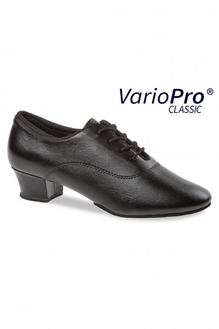 Ladies' Practice Dance Shoes Diamant style 185 VarioPro Black Leather