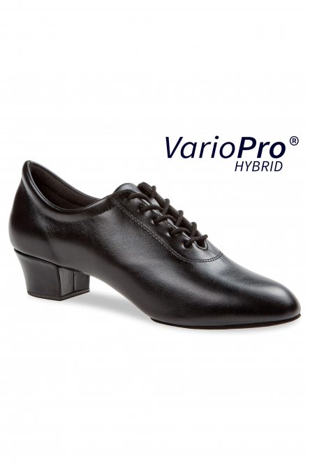 Ladies' Practice Dance Shoes Diamant style 189 VarioPro Hybrid Black Leather