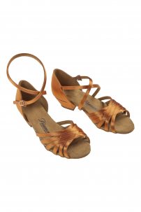 Туфли для бальных танцев для девочек от бренда Diamant модель 196-030-379