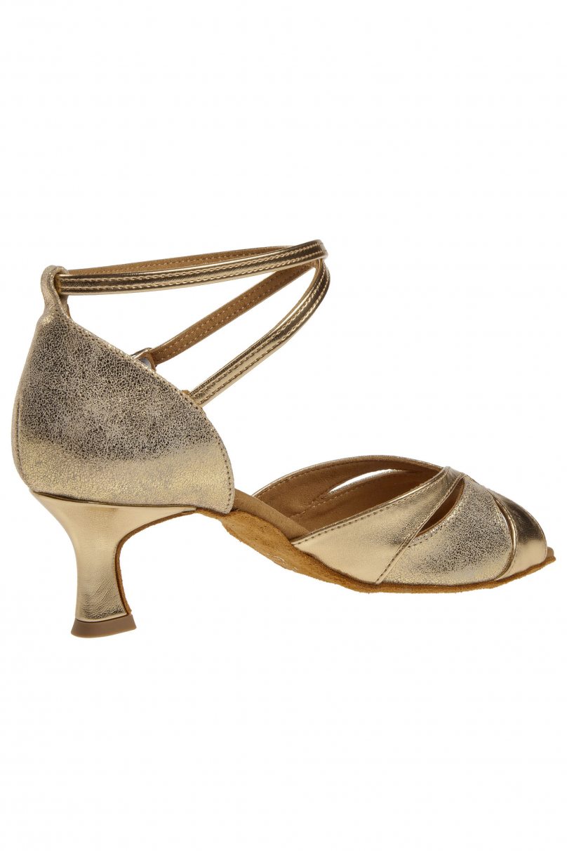 Женские туфли для бальных танцев латина от бренда Diamant модель 141-077-464