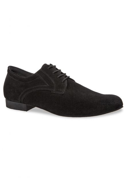 Men's Extra Wide Ballroom|Smooth Dance Shoes Diamant style 085 Black Suede