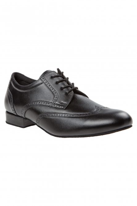 Men's Ballroom|Smooth Dance Shoes Diamant style 099 Black leather