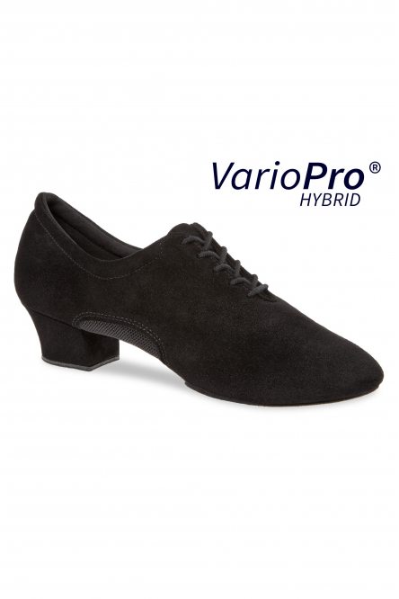 Men's Latin Dance Shoes Diamant style 163 Hybrid VarioPro Black suede/Black mesh