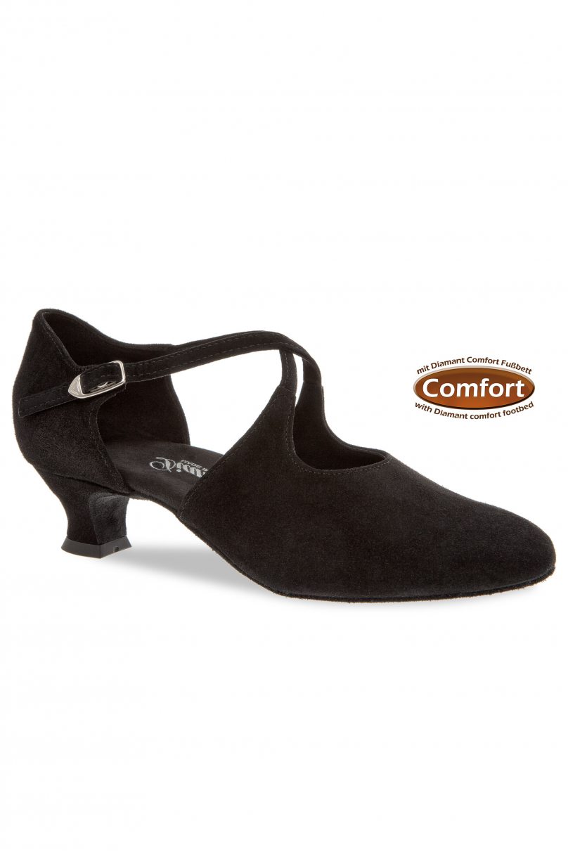 Женские туфли для бальных танцев стандарт от бренда Diamant модель 052-112-001