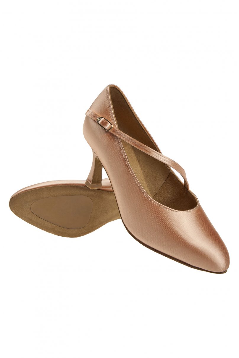 Женские туфли для бальных танцев стандарт от бренда Diamant модель 166-185-094