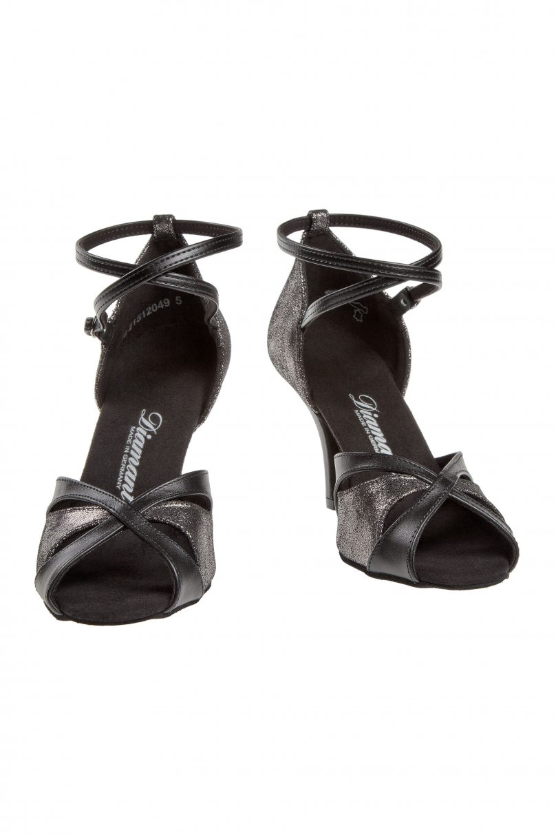 Женские туфли для бальных танцев латина от бренда Diamant модель 141-058-420