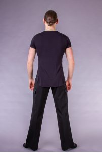 4018 Black Slim Fit T-Shirt
