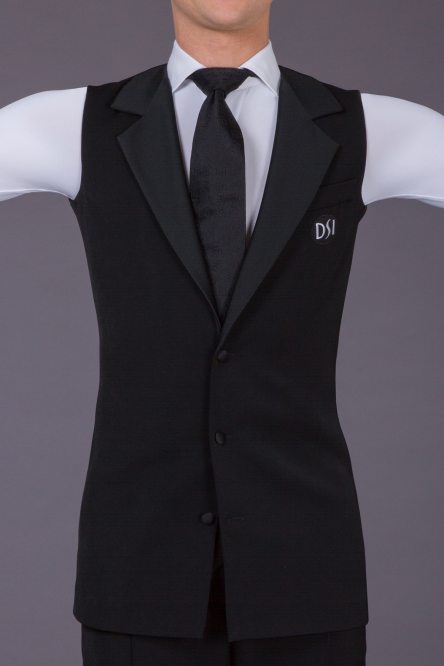 Мужской жилет пиджак для бальных танцев стандарт от бренда DSI модель 4015