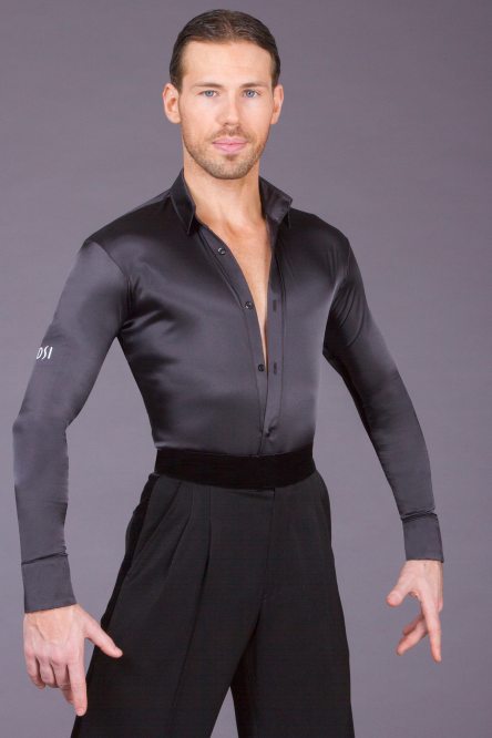 Чоловіча сорочка для бальних танців латина від бренду DSI модель 4025