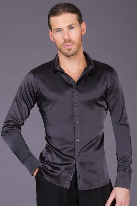 Чоловіча сорочка для бальних танців латина від бренду DSI модель 4026