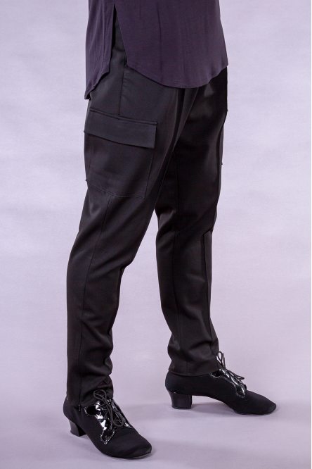 Чоловічі штани для бальних танців латина від бренду DSI модель 3992
