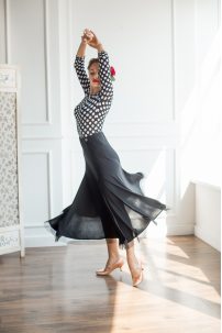 Ballroom standard dance skirt by FASHION DANCE style Skirt st W 004