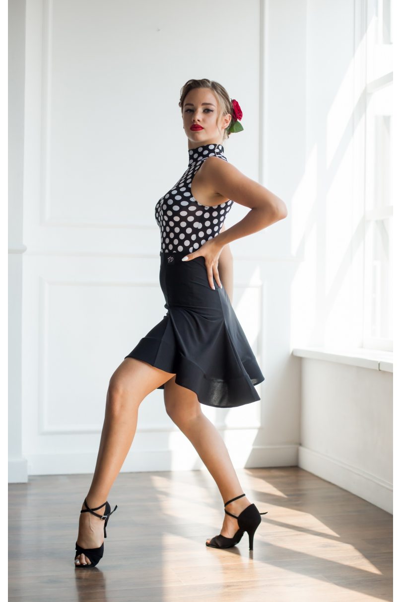 Спідниця для бальних танців для латини від бренду FASHION DANCE модель Skirt lat W 008