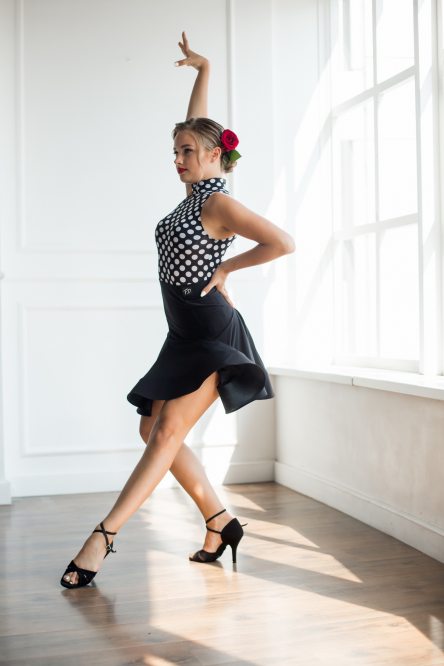 Latin dance skirt by FASHION DANCE model Skirt lat W 008