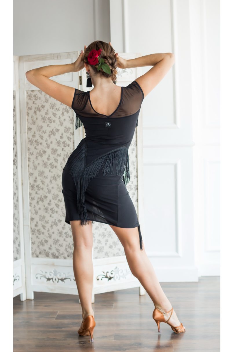 Сукня для бальних танців для латини від бренду FASHION DANCE модель Dress lat W 006
