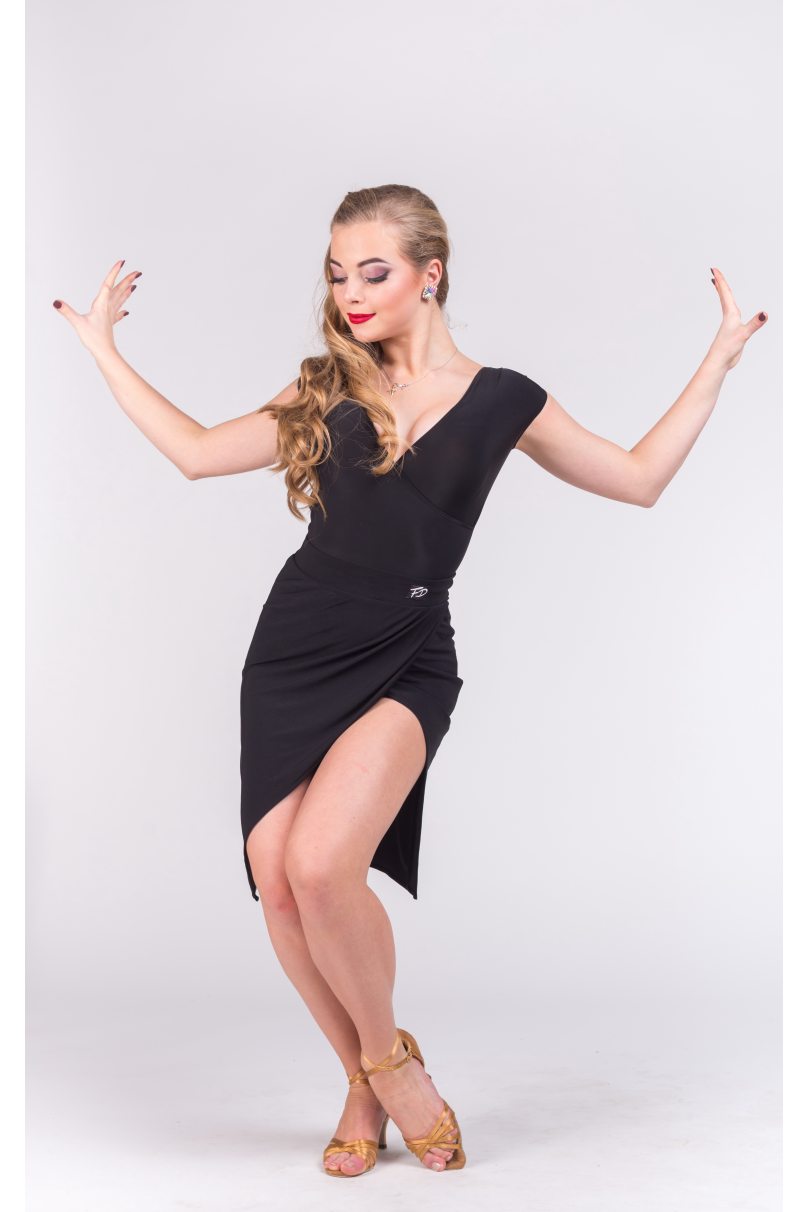 Юбка для бальных танцев для латины от бренда FASHION DANCE модель Skirt lat W 007