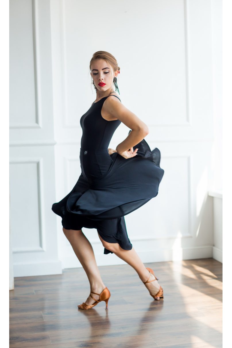 Юбка для бальных танцев для латины от бренда FASHION DANCE модель Skirt lat W 016