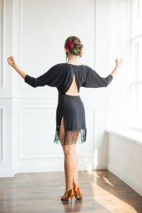 Style 002 Latin Rhythm dress for dance Maria