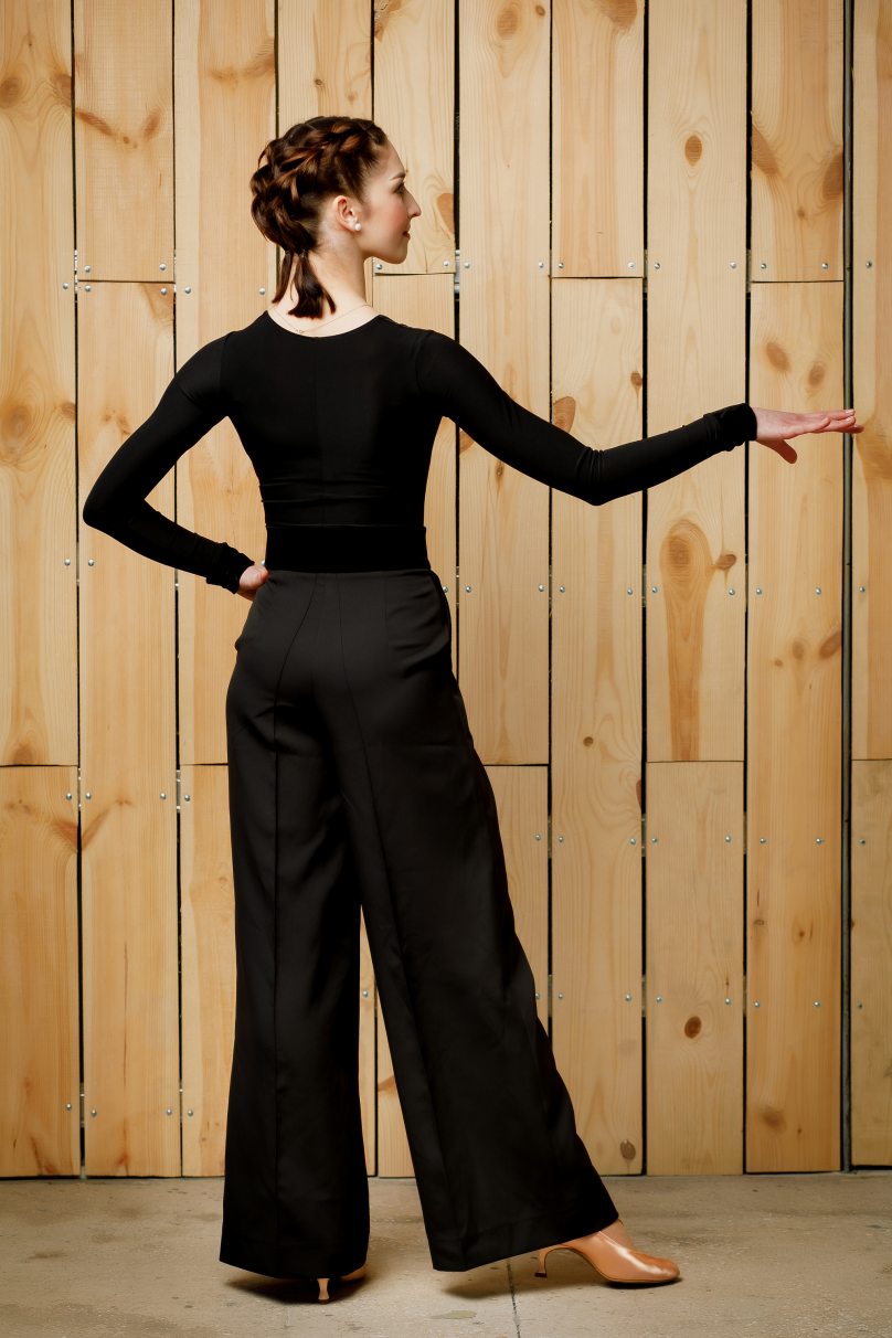 Женские брюки для бальных танцев стандарт от бренда FASHION DANCE модель Pant W 015