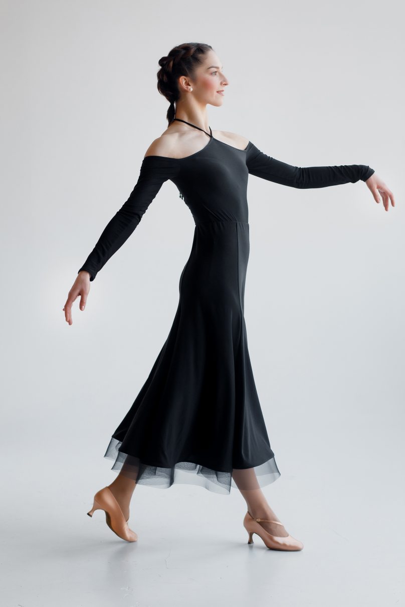 Купальник для бальных танцев стандарт от бренда FASHION DANCE модель Body W 061