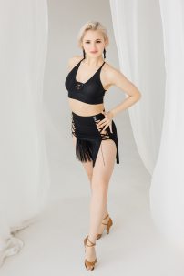 Latin dance skirt by FASHION DANCE model Skirt lat W 041