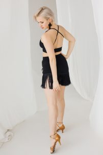 Latin dance skirt by FASHION DANCE model Skirt lat W 041
