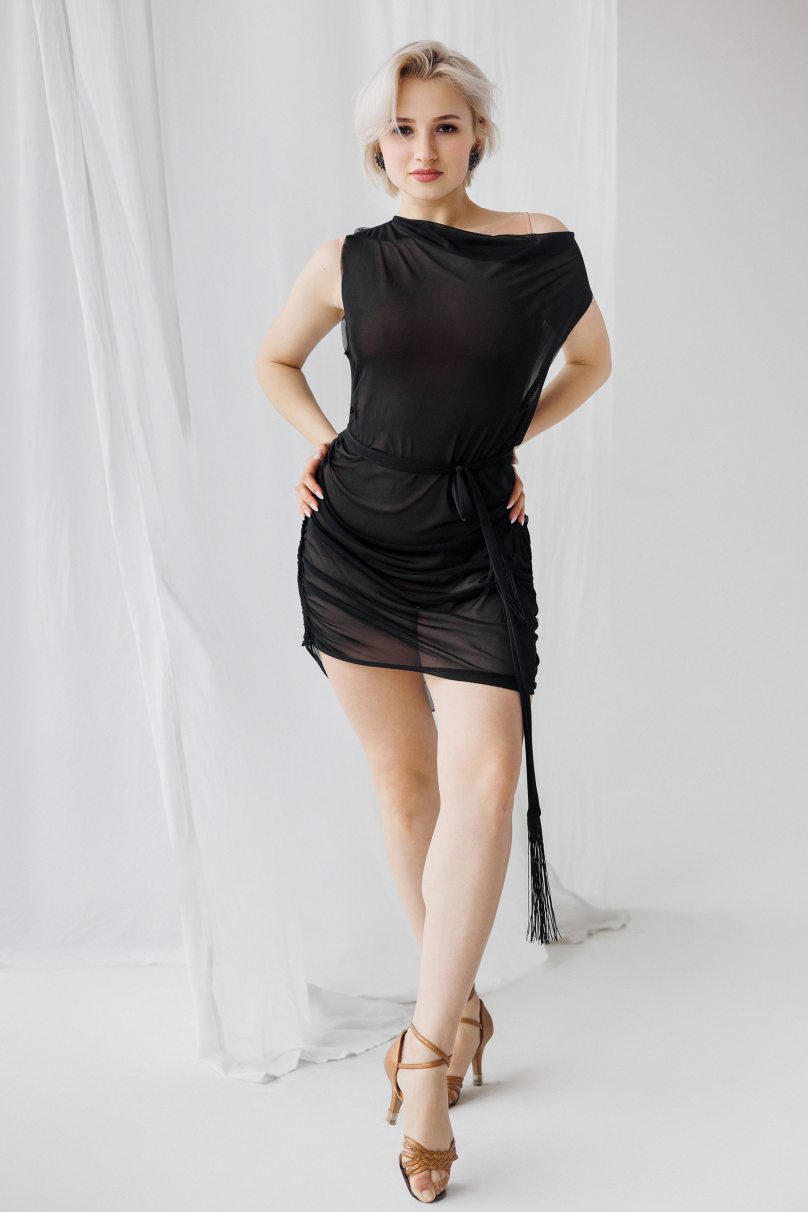 Платье для бальных танцев для латины от бренда FASHION DANCE модель Dress lat W 036